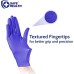 Safe Health  Nitrile Disposable Gloves, 4.5 Mil, Cobalt Blue 
