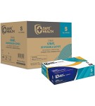 Safe Health Vinyl Disposable Gloves-Clear
